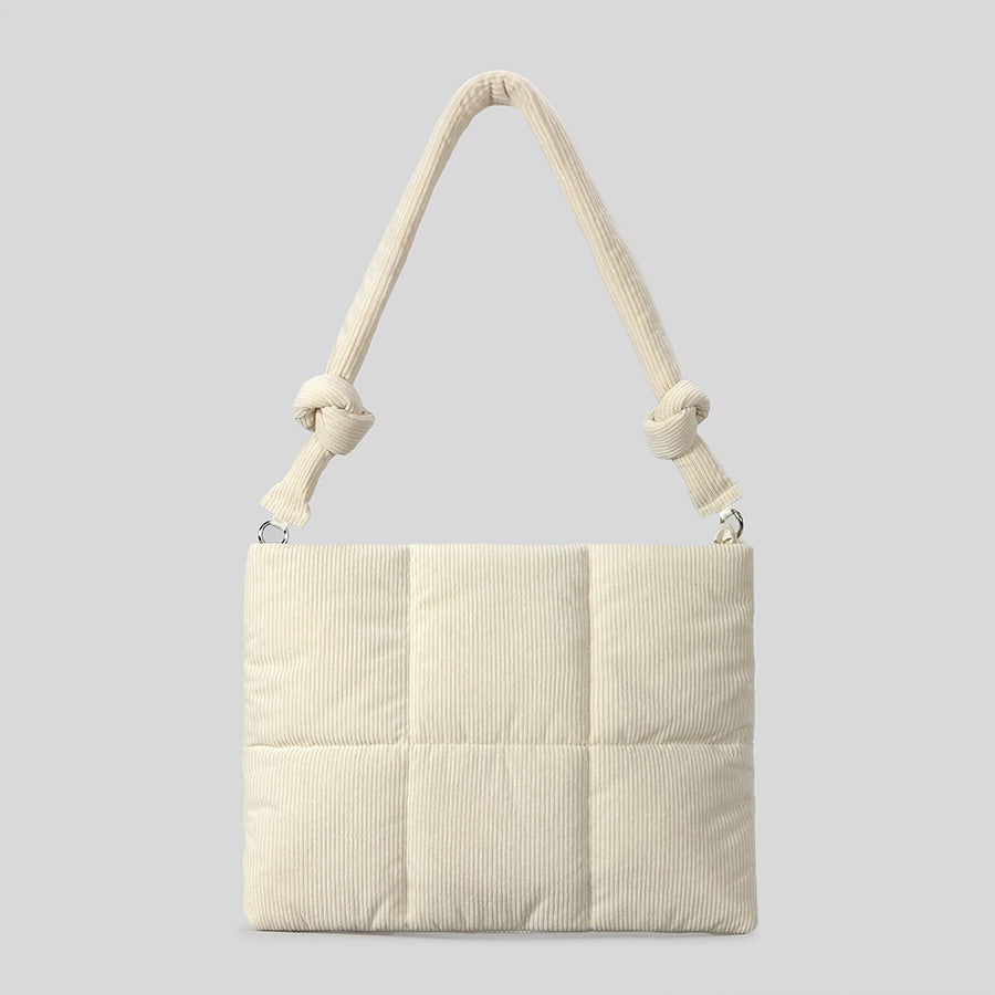 Quilted Soft Tote Bag