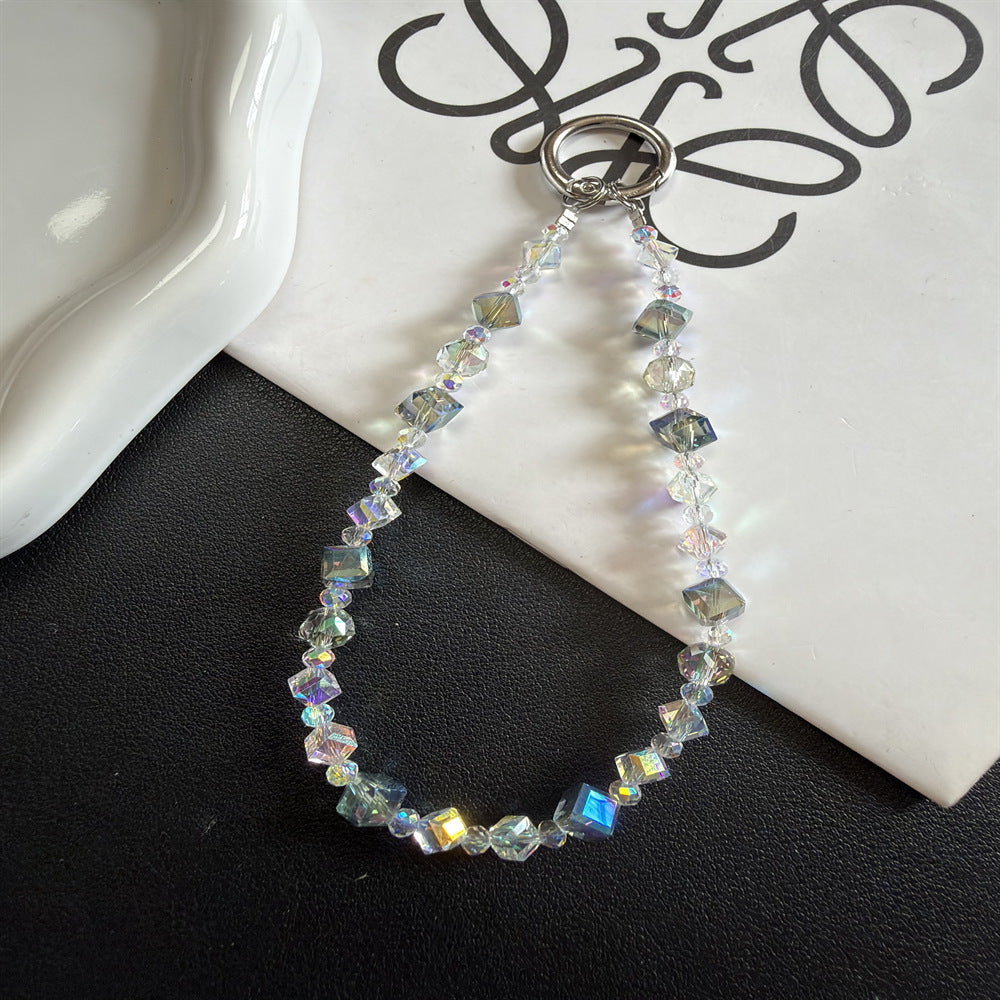 Heart-Shaped Beaded Keychain Kalsten