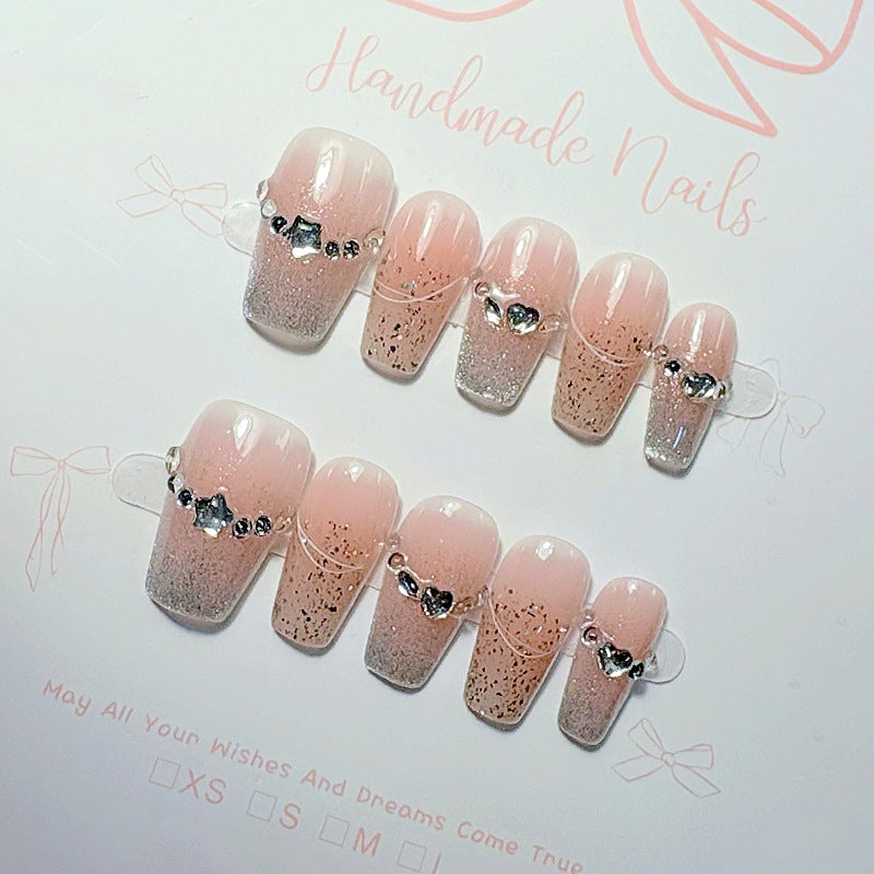 French Tip Press-On Nail Set Kalsten