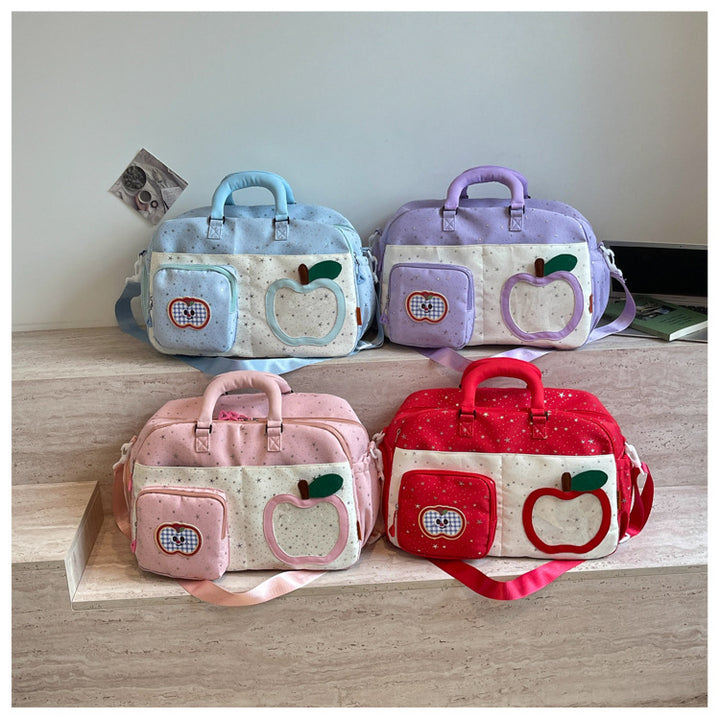 Playful Patterned Travel Tote Kalsten