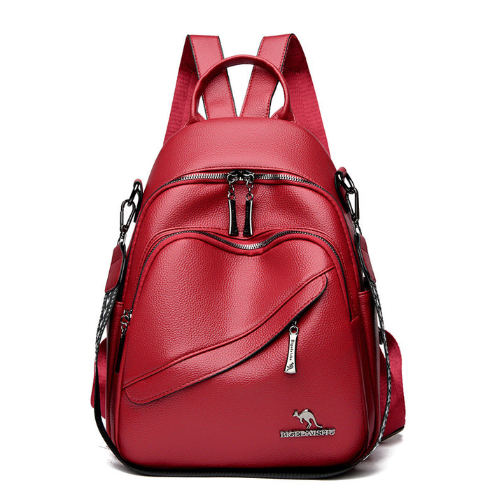Premium Leather Multi-Functional Backpack