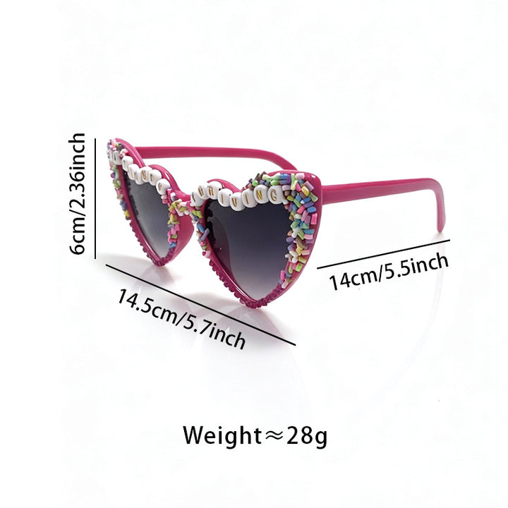 Statement Heart-Shaped Sunglasses Kalsten 1787141240