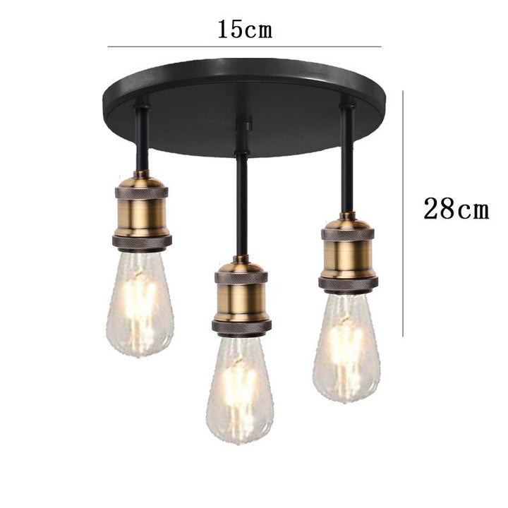 Minimalist Gold Accent Pendant Light