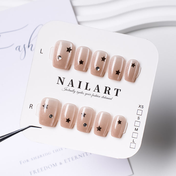 Stylish Leopard Print Press-On Nail Set Kalsten