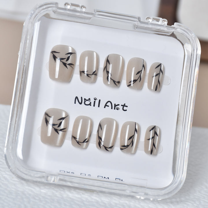 Premium Glamorous Press-On Nail Extensions Kalsten