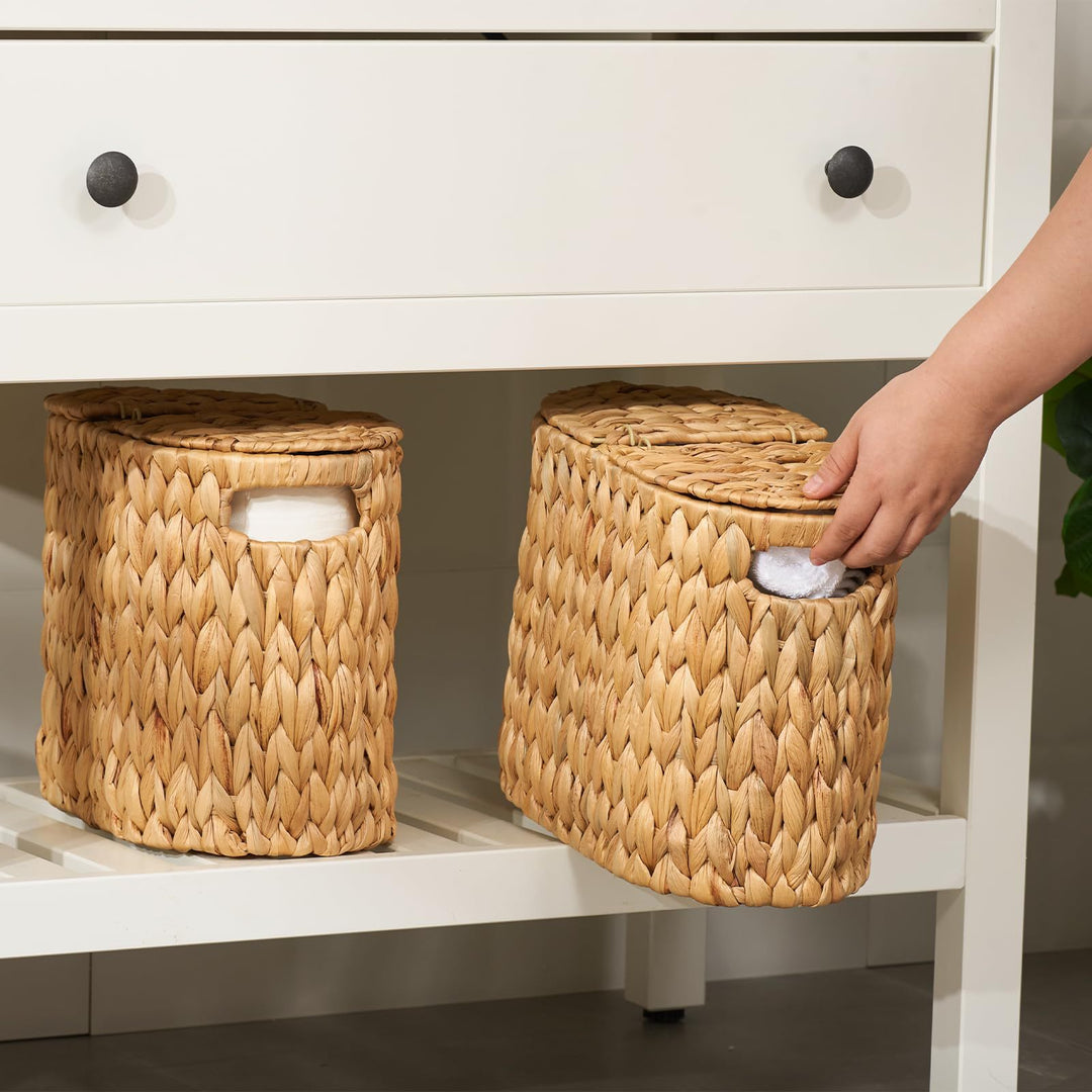 Handcrafted Woven Natural Fiber Napkin Holder Kalsten