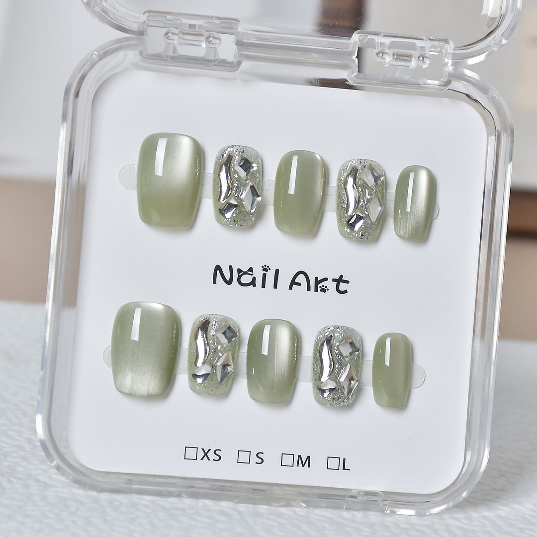 Premium Glamorous Press-On Nail Extensions Kalsten
