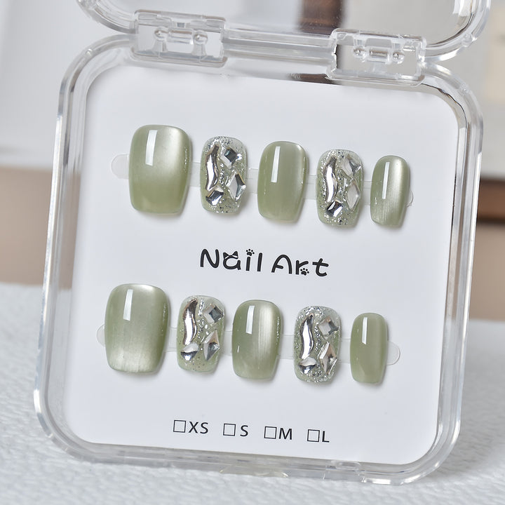 Premium Glamorous Press-On Nail Extensions Kalsten