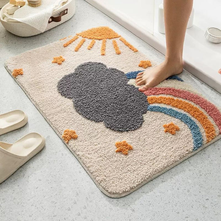 Cute Cartoon Dog Bath Mat Kalsten
