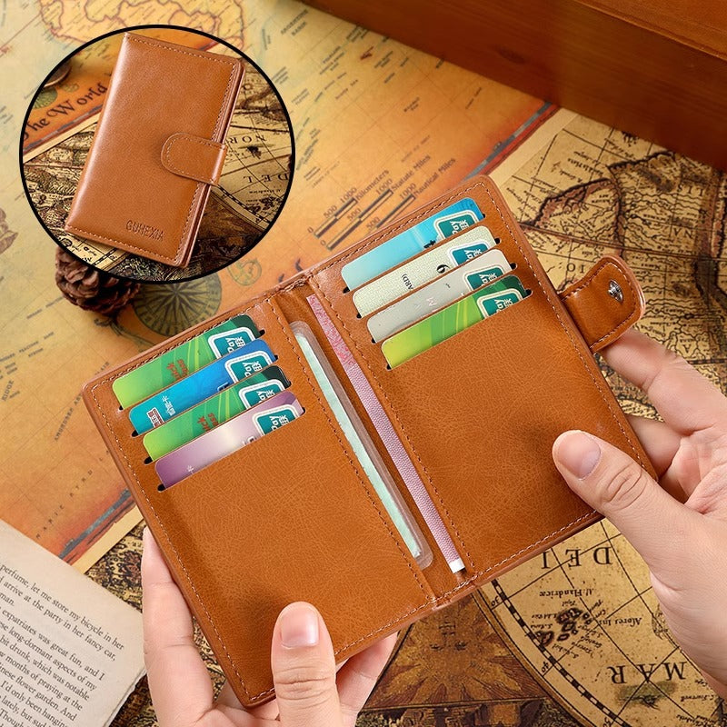 RFID-Blocking Leather Card Holder Kalsten