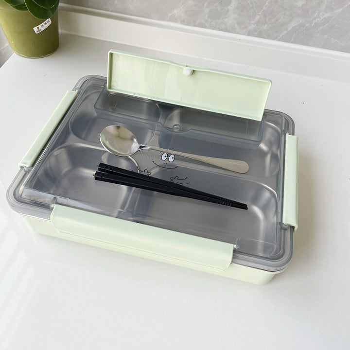 Multi-Compartment Stainless Steel Lunch Box