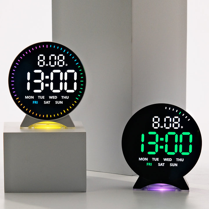 Digital alarm clock with intelligent LED display and multifunctional features Kalsten