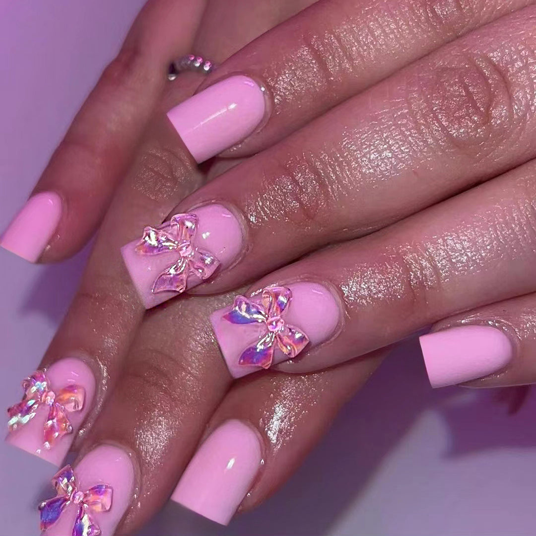 Artificial nails with unique 3D decorations Kalsten