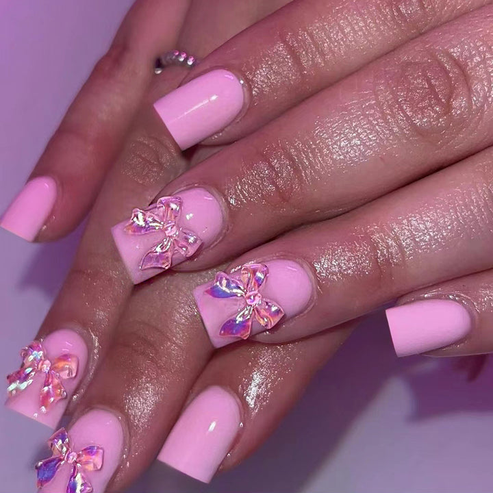Artificial nails with unique 3D decorations Kalsten