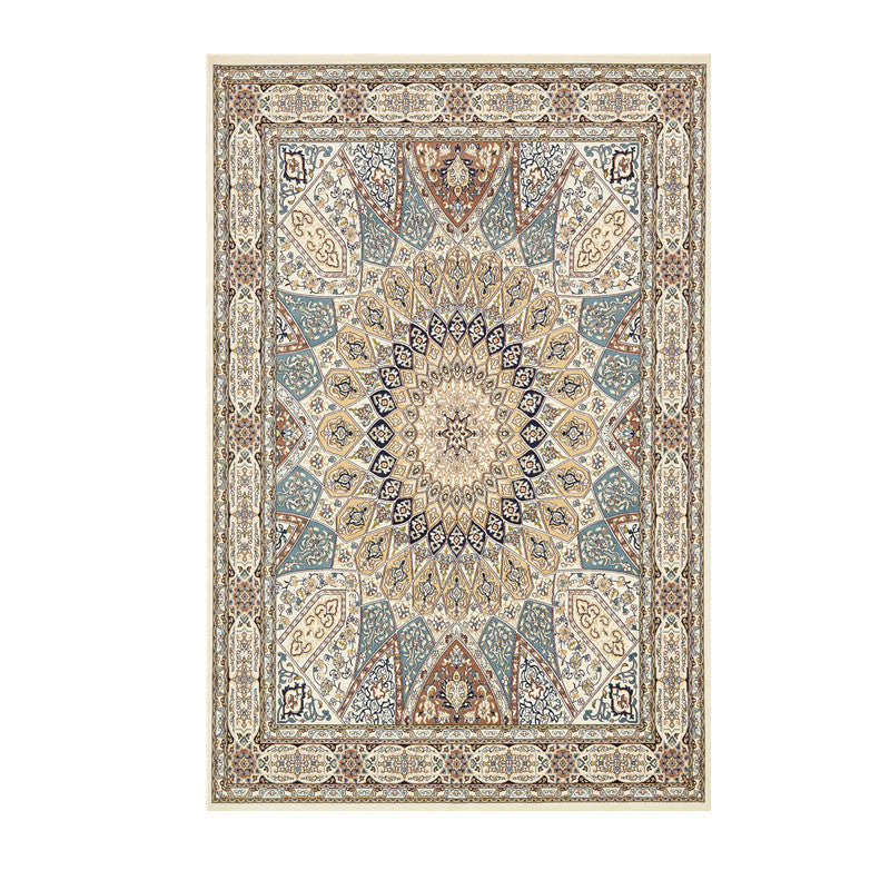 Vintage-Inspired Geometric Area Rug