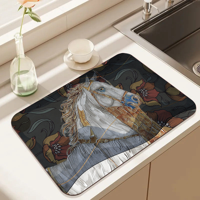Decorative Kitchen Mat Kalsten