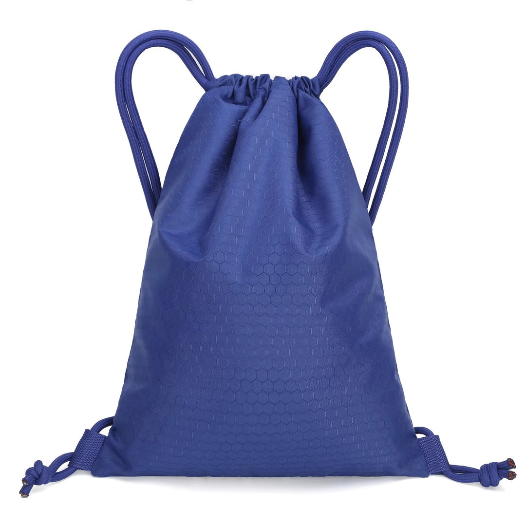 Honeycomb Texture Drawstring Backpack Kalsten