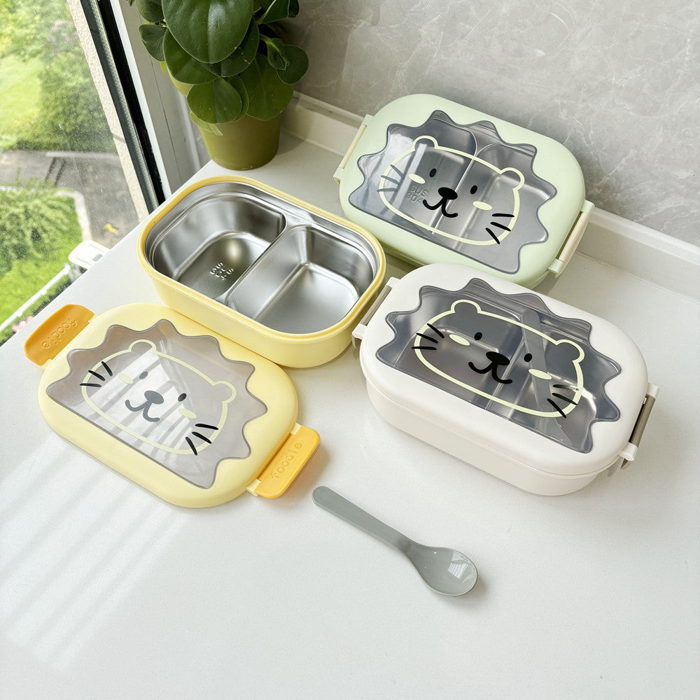 Playful Animal-Themed Lunch Bento Box