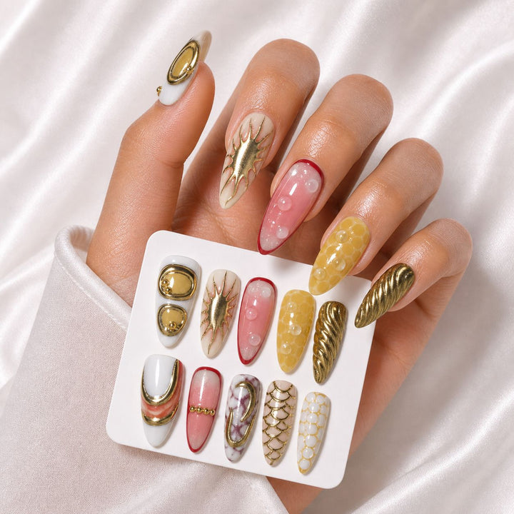 Premium 3D Nail Art Tips Kalsten