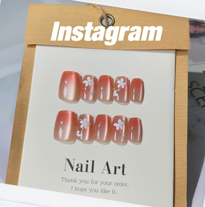 Artisan Floral Press-On Nail Set Kalsten