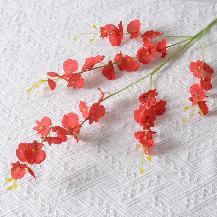 Elegant Artificial Orchid Floral Stem Decoration