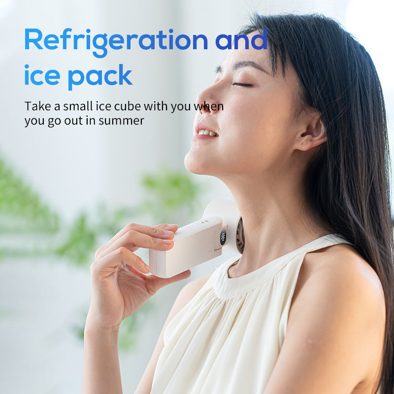 Unisex Smart Handheld Cooling Fan with LED Display Kalsten