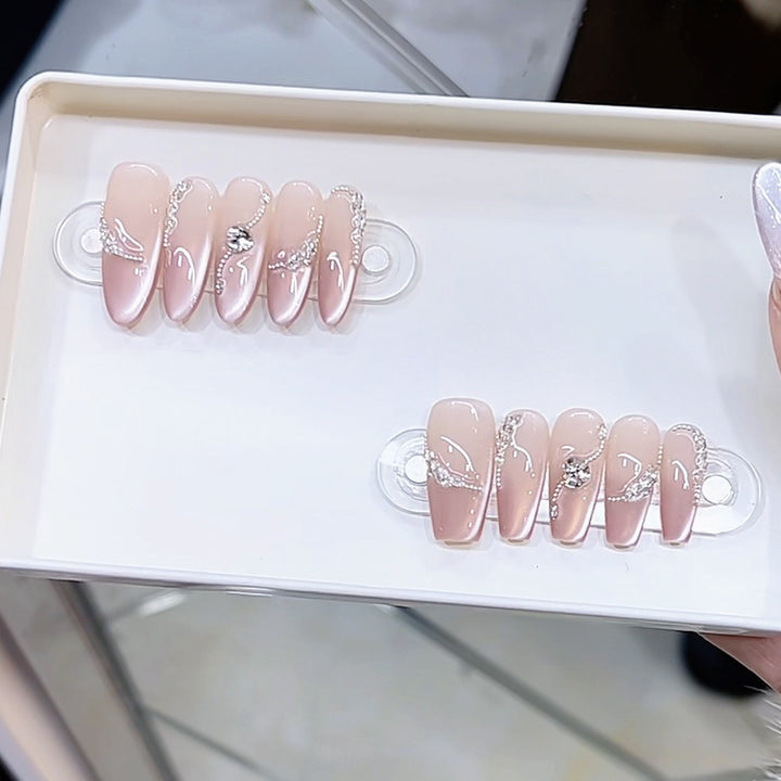 Premium Elegant Stiletto Press-On Nails Set Kalsten