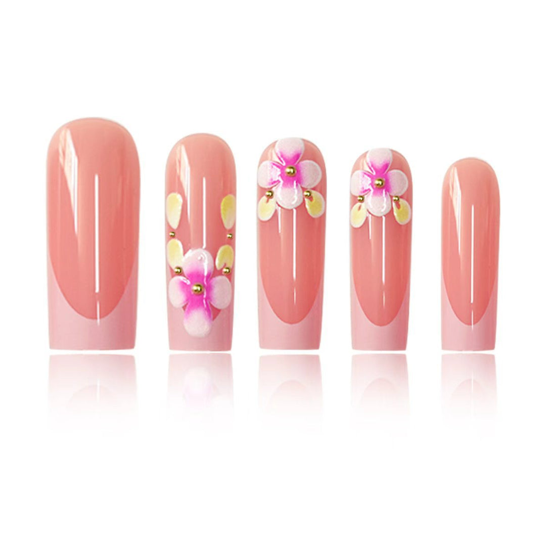 Floral Nail Design Extensions Kalsten