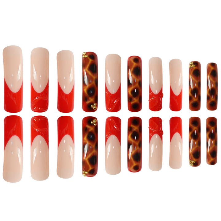 Luxe Artistic Acrylic Nail Extensions Kalsten