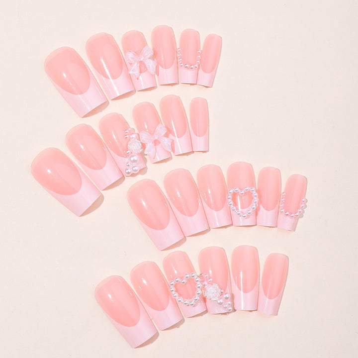 Nail set with elegant ombre finish and pointy shapes Kalsten
