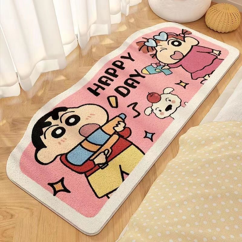 Cartoon-Themed Plush Area Rug