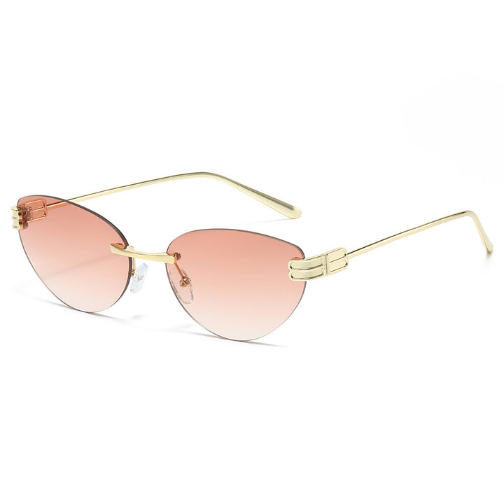 Unique Angular Cat-Eye Sunglasses Kalsten