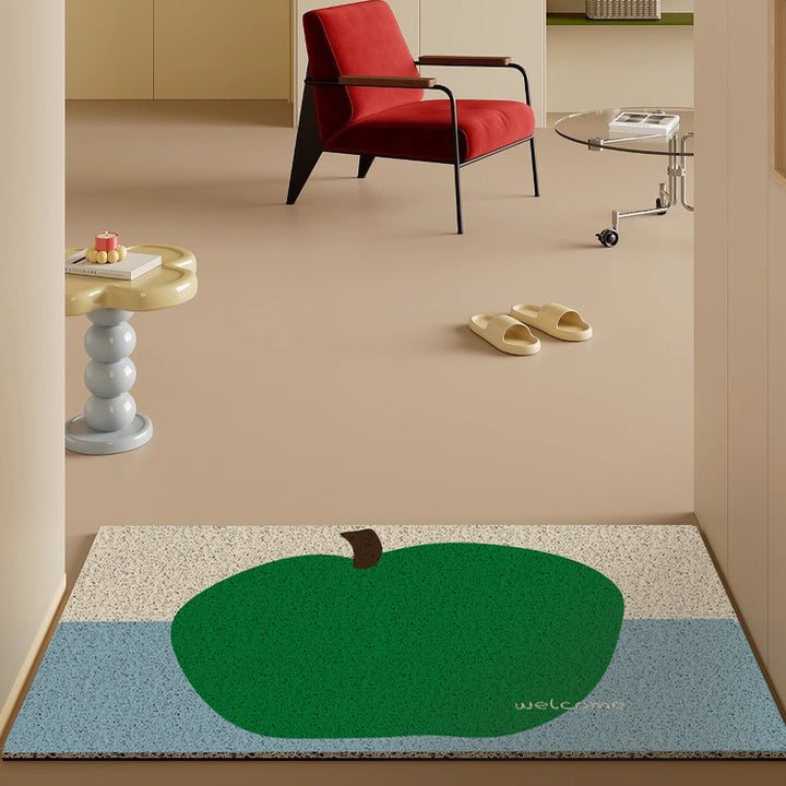 Artistic Fruit Print Floor Mat Kalsten