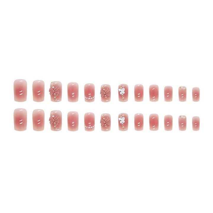 Artificial nails with perforated flower pattern Kalsten