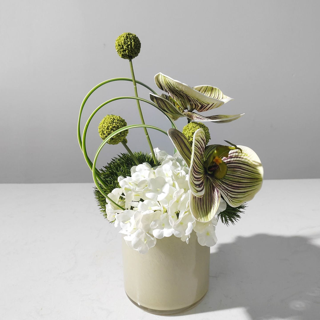Elegant Decorative Orchid Flower Arrangement