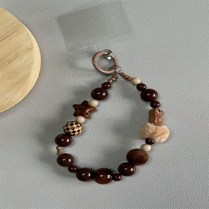 Decorative Beaded Keychain Holder Kalsten