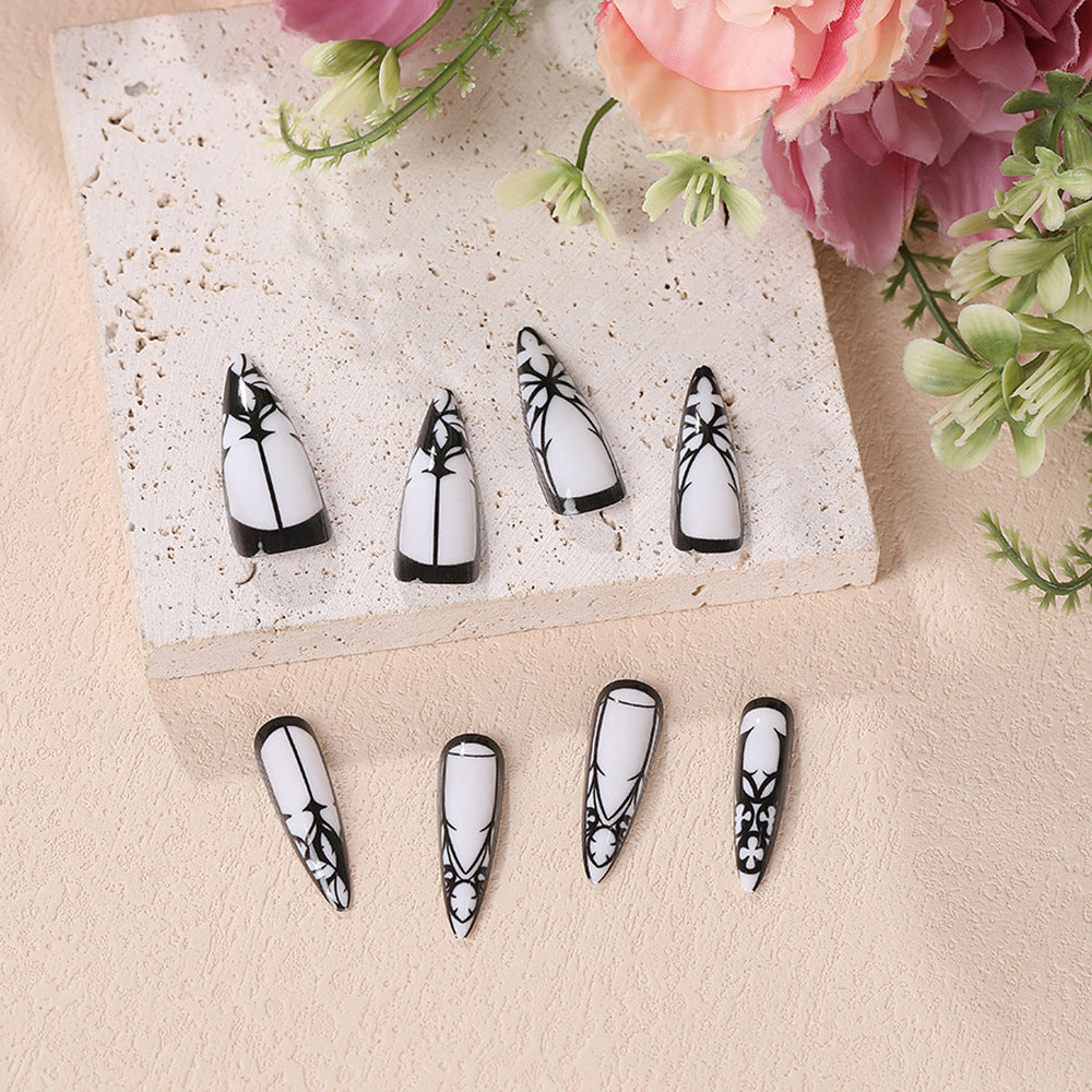 Creative nail art with floral design Kalsten