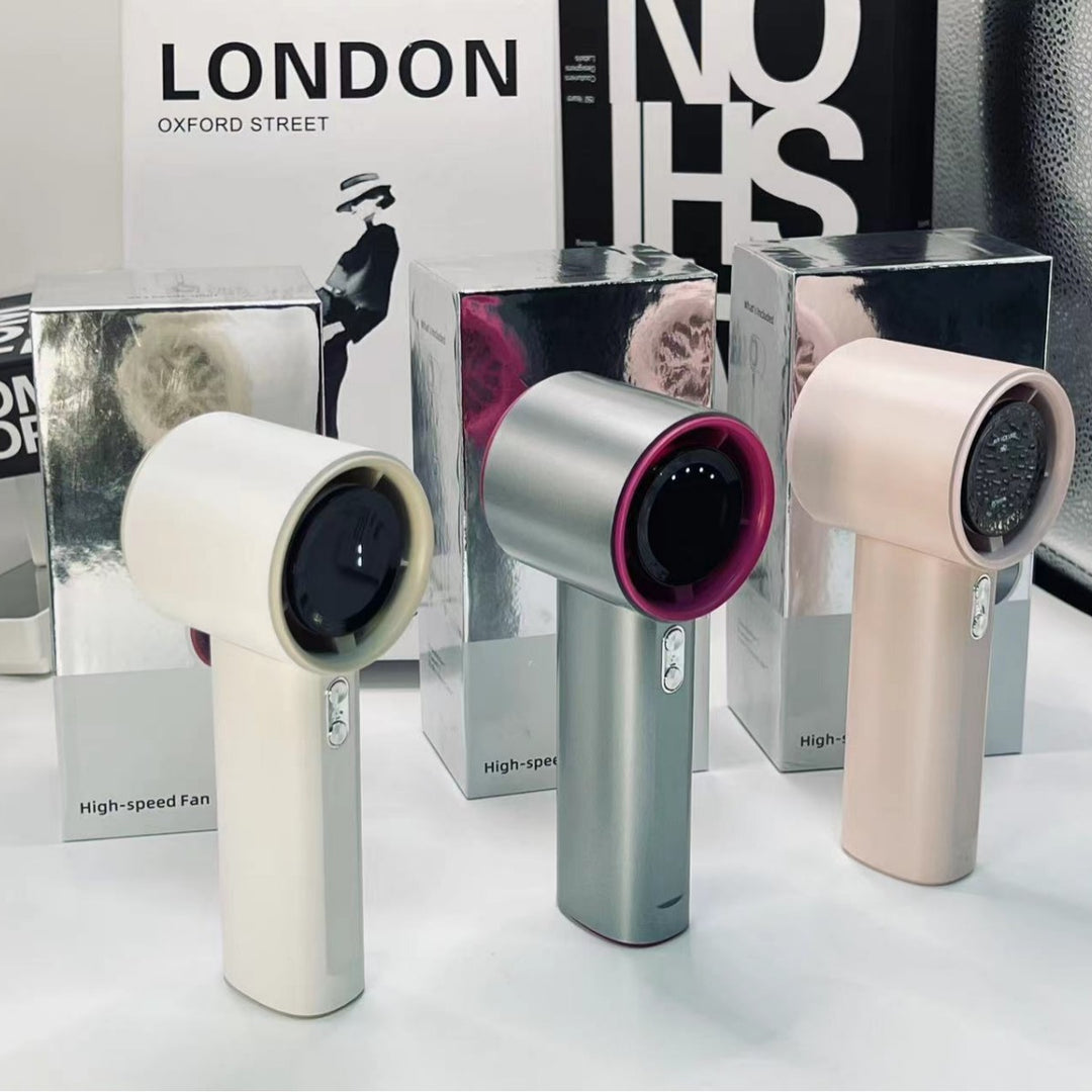 Ladies Handy USB Fan with Temperature Display Kalsten