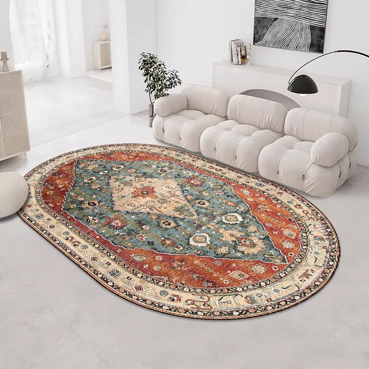 Elegant Vintage-Inspired Area Rug