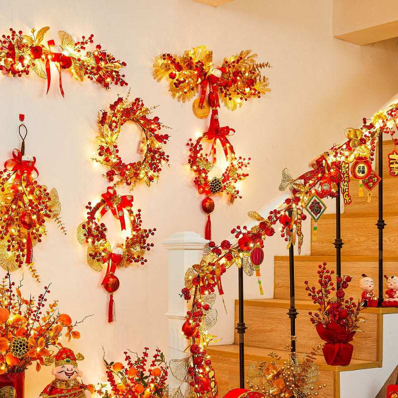 Decorative Berry Branch Garland