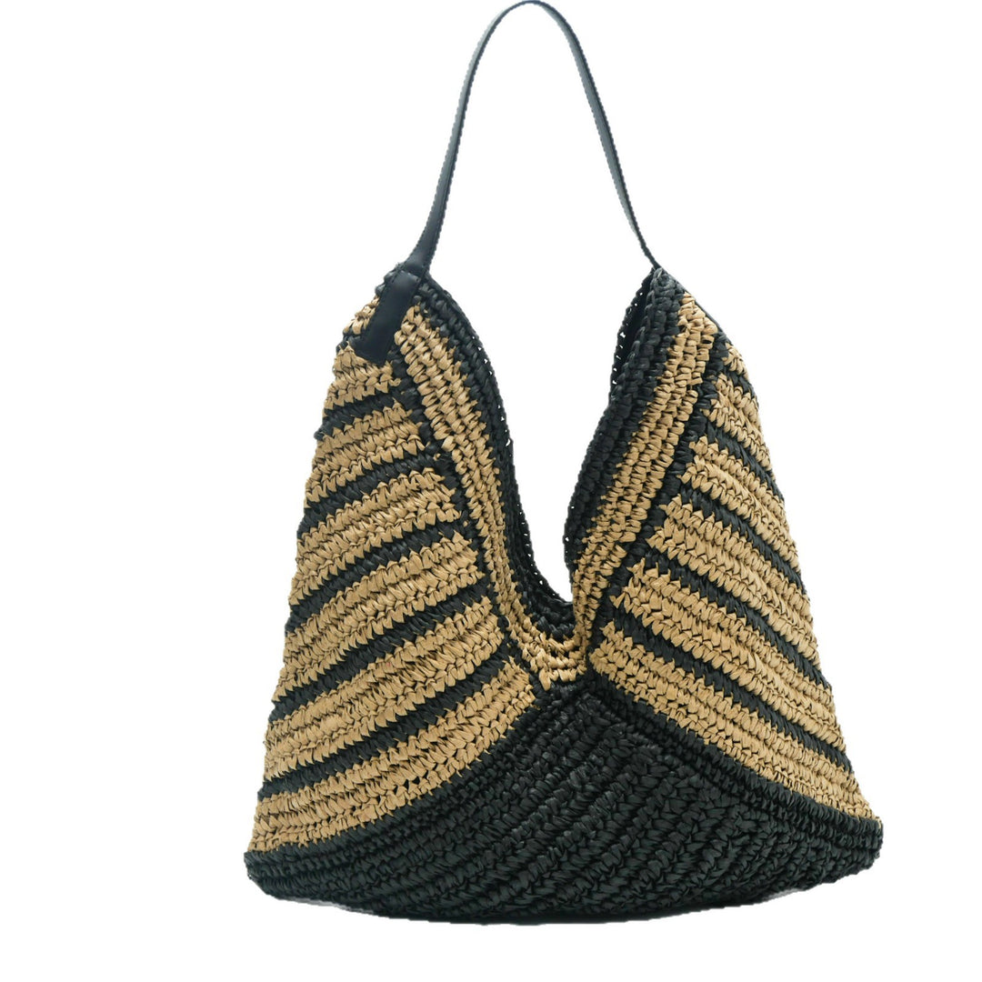 Leisure bag made of braided natural material Kalsten
