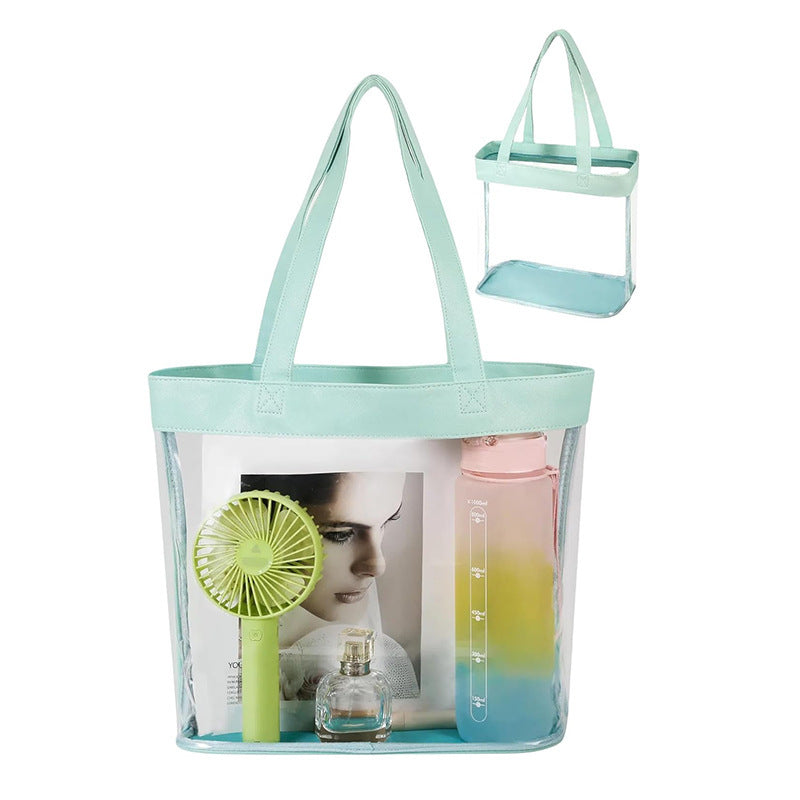 Transparent tote bag with removable interior compartment Kalsten