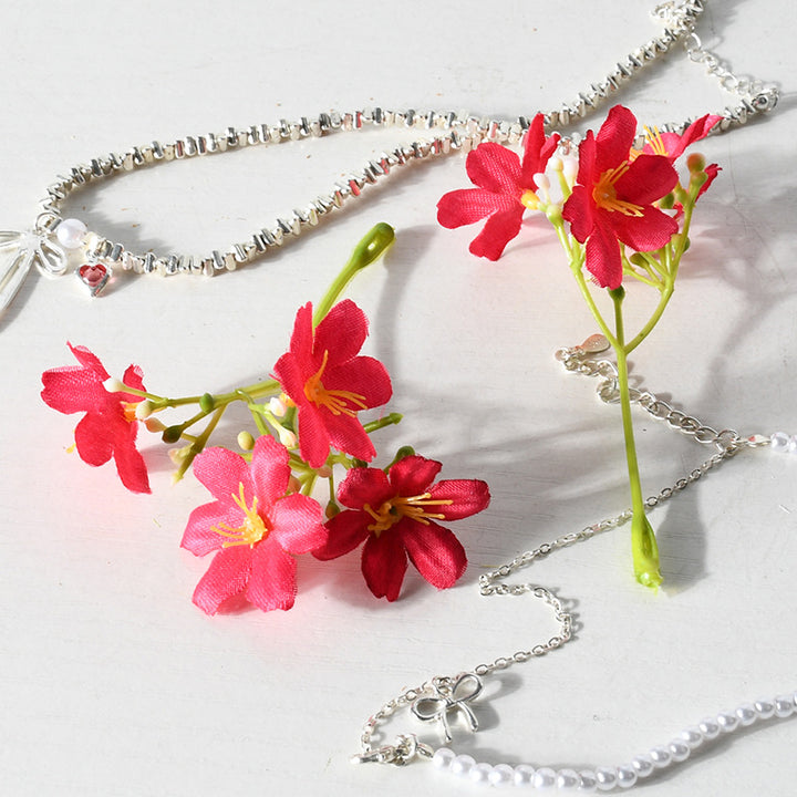Floral Hair Accessory Brooch