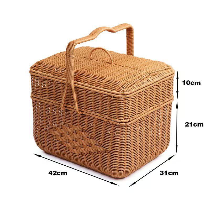 Round Woven Storage Basket Kalsten