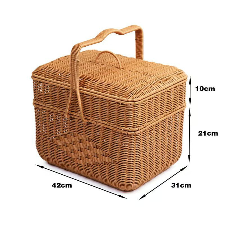 Round Woven Storage Basket Kalsten