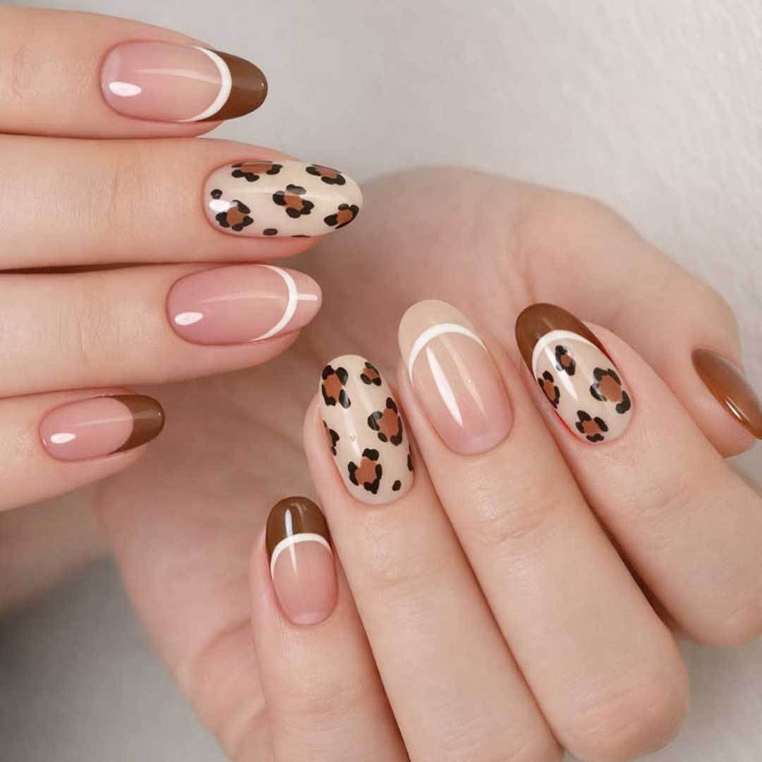 Wild Animal Print Nail Art Set