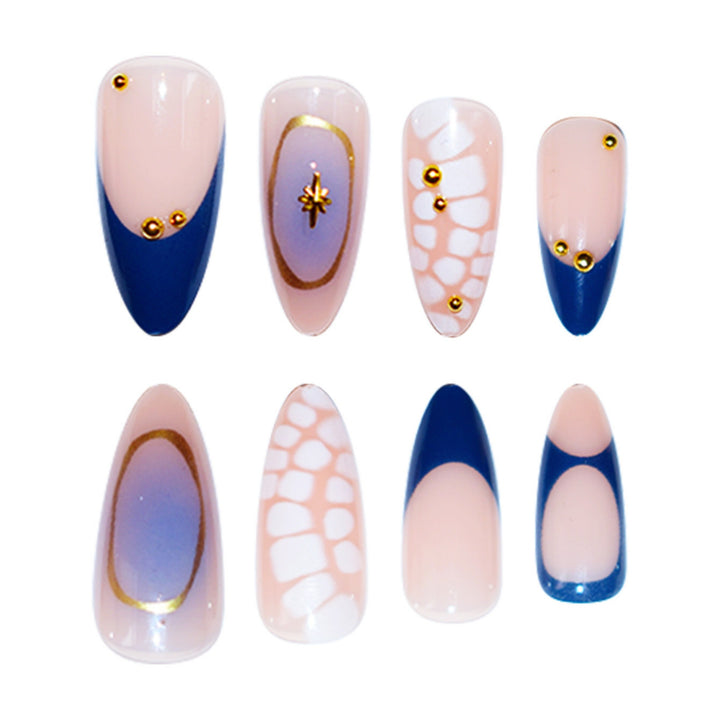 Decorative Stiletto Press-On Nail Art Kalsten