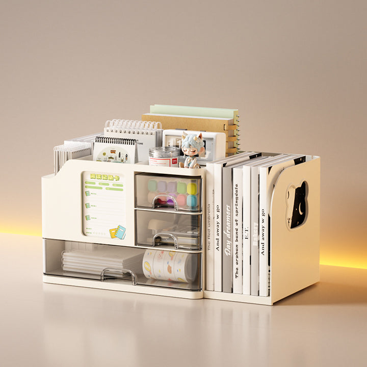 Modern Book and File Organizer