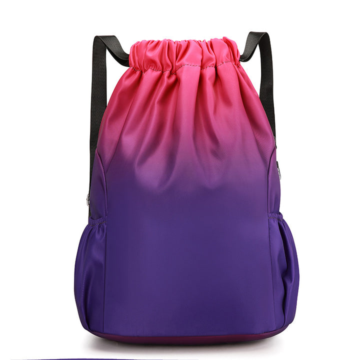 Gradient Lightweight Drawstring Backpack Kalsten