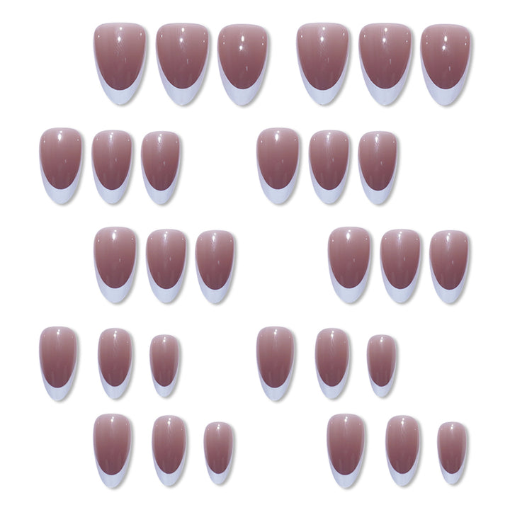 Chic Almond-Shaped Press-On Nails